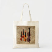 String Quartet Tote Bag (Voorkant)