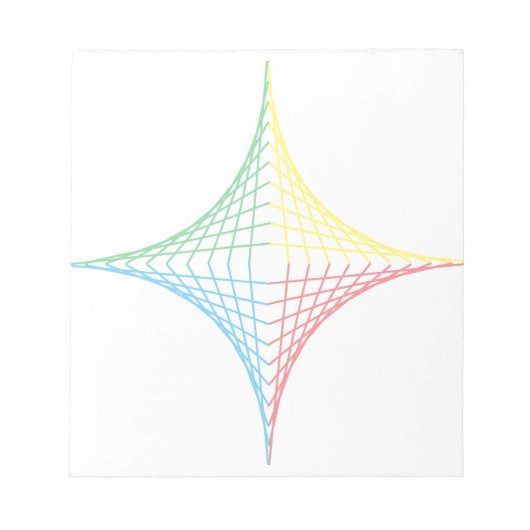 String Star Notitieblok (Voorkant)
