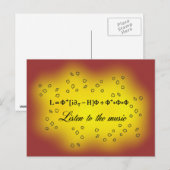 String-theorie Briefkaart (Voorkant / Achterkant)