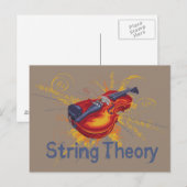 String Theory Briefkaart (Voorkant / Achterkant)