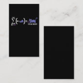 String Theory Kat Science Physicist Cat lover Visitekaartje (Voorkant / Achterkant)