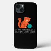 String Theory Particle Quantum Physics Scientist C Case-Mate iPhone Case (Achterkant)
