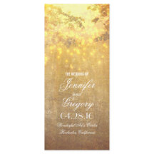 String van lichten boom takken bruiloft programma'