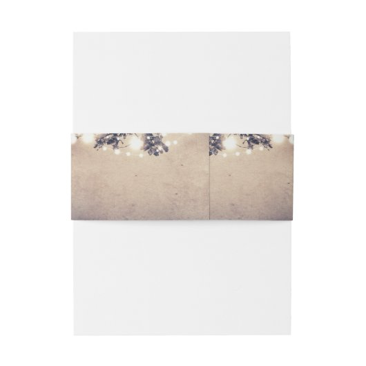 String van Lights Tree takken Uitnodigingen Wikkel (Achterkant Voorbeeld)