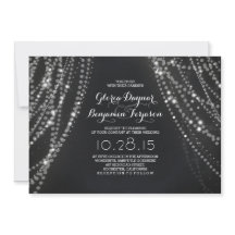 String verlichting Achtergrond Romantische bruilof