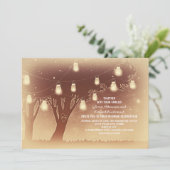 String verlichting metselaar potten boom rustieke  kaart (Staand voorkant)