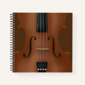 Stringed instrument Cello Violin Viola Detail Notitieboek (Voorkant)