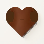 Stringed instrument Cello Violin Viola Heart Notitieboek (Achterkant)