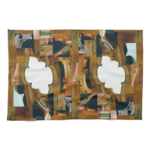 Stringet instrumentpatchwork Kijk Collage