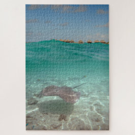 Stringray onderwater Bora Bora Legpuzzel