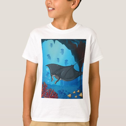 Stringray T-shirt (Voorkant)