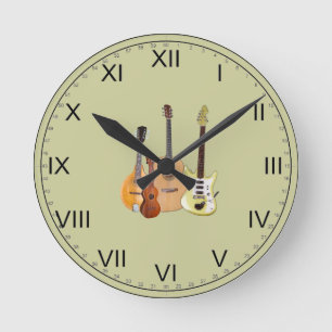 Strings-muziekinstrumenten Ronde Klok