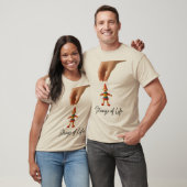 Strings of Life | Poppenkast Sticker T-shirt (Unisex)