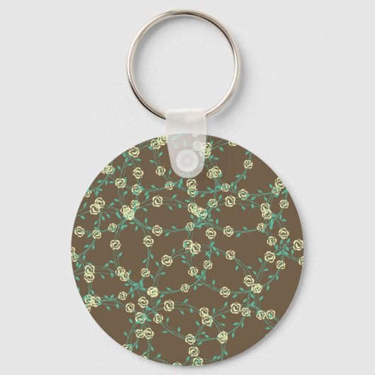 Stringy Flowers Sleutelhanger (Voorkant)