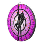 Strip Dance Girl Ggloing Darboard Dartbord (Voorkant Rechts)