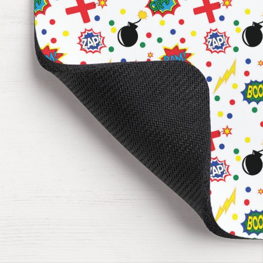 strip explosion print muismat (Hoek)