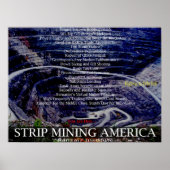 Strip Mining America Poster (Voorkant)