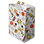 Strip Patroon Cadeautas (Achterkant Gekanteld)