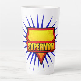 Strip Pop Art Super Moeder Latte Mok