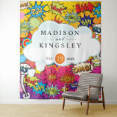 Strip Pop Art 💥🎨 Trouw Graffiti Wandkleed (In situ)