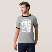 strip t-shirt (Voorkant volledig)