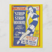 Strip Tease Girls show Postcard Briefkaart (Voorkant)