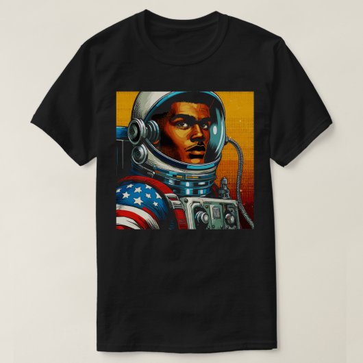 Stripboek Astronaut in Art Style T-shirt (Design voorkant)