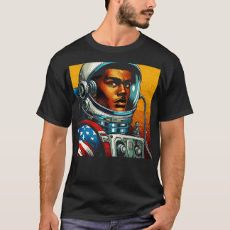 Stripboek Astronaut in Art Style T-shirt