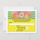 Stripboek Bar Mitzvah of Bat Mitzvah RSVP (Voorkant)