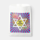 Stripboek Bar Mitzvah Star of David Bedankzakje (Voorkant)