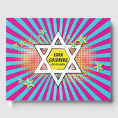 Stripboek Bar Mitzvah Star of David Gastenboek (Voorkant)