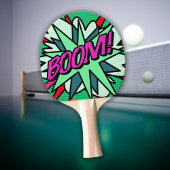Stripboek BOOM Moderne Fun Koel Tafeltennisbatje