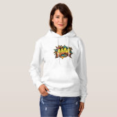 Stripboek Burst: AAAL! Pop Art Hooded Sweatshirt (Voorkant volledig)