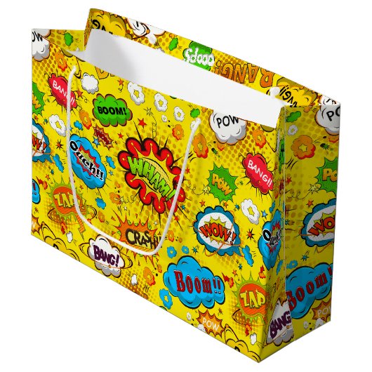 Stripboek Cadeautas (Voorkant Gekanteld)