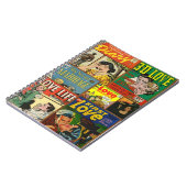 Stripboek 💥 Classic Love Collage Notitieboek (Linkerzijde)
