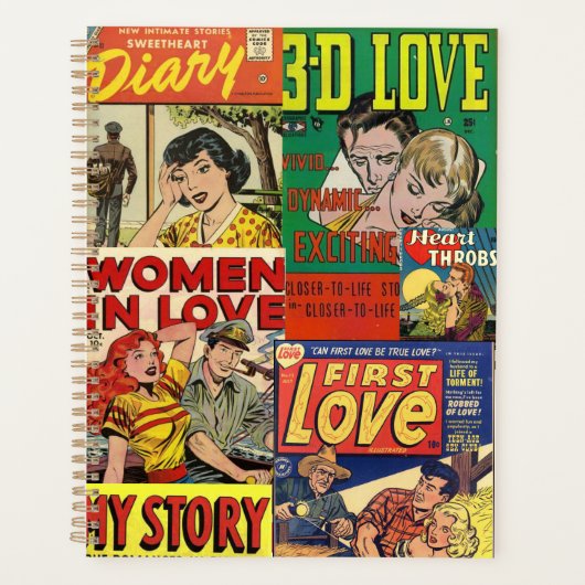 Stripboek 💥 Classic Love Collage Wedding Planner (Voorkant)