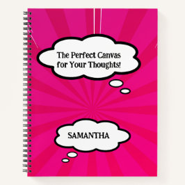 Stripboek cool schattige unieke trendy grafiek not notitieboek