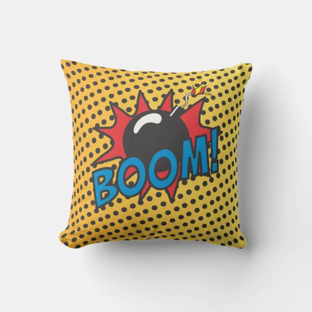 Stripboek Crash, Boom Kussen (Voorkant)