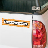 Stripboek De storm brenger van de straten Bumpersticker (Op Truck)
