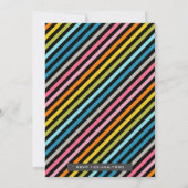 Stripboek Foto Superheld Verjaardagsfeest Kaart (Achterkant)