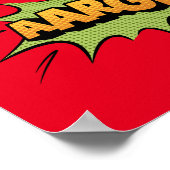 Stripboek Geluidseffect - aargh! Pop Art Poster (Hoek)