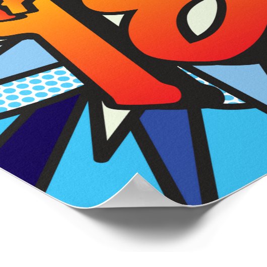 Stripboek HAPPY 18DE Poster (Hoek)