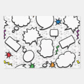 stripboek inpakpapier blanco cellen (Voorkant 3)