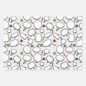 stripboek inpakpapier blanco cellen (Voorkant)