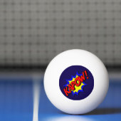Stripboek Kapow! uitroep Pingpongbal (Net)