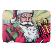 Stripboek Kerstman/Kerstmis Badmat (Voorkant)