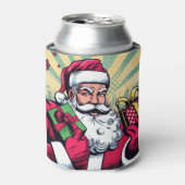 Stripboek Kerstman/Kerstmis Blikjeskoeler (Blikje Voorkant)