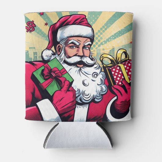 Stripboek Kerstman/Kerstmis Blikjeskoeler (Voorkant)