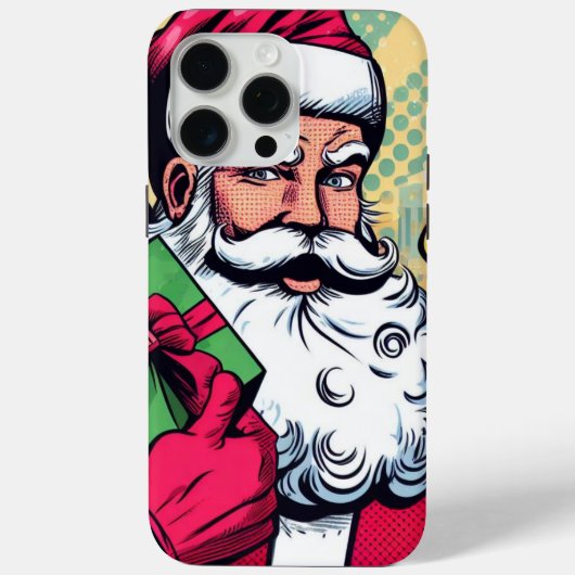 Stripboek Kerstman/Kerstmis Case-Mate iPhone Case (Achterkant)