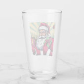 Stripboek Kerstman/Kerstmis Glas (Achterkant)